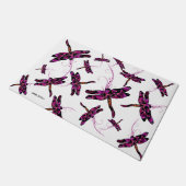 Whimsical Dragonflies Fußmatte (Schrägansicht)