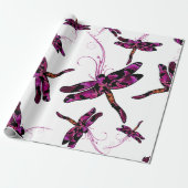 Whimsical Dragonflies Geschenkpapier (Ungerollt)