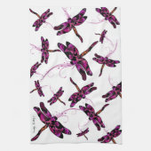 Whimsical Dragonflies Handtuch (Vertikal)