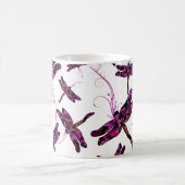 Whimsical Dragonflies Kaffeetasse (Mittel)