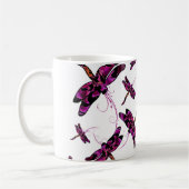 Whimsical Dragonflies Kaffeetasse (Links)