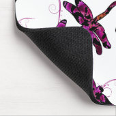 Whimsical Dragonflies Mousepad (Ecke)