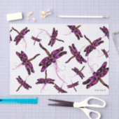 Whimsical Dragonflies Seidenpapier (Handwerk)