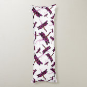 Whimsical Dragonflies Seitenschläferkissen (Rückseite (Vertikal))