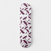 Whimsical Dragonflies Skateboard (Vorderseite)
