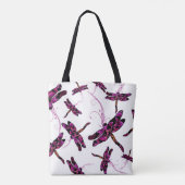 Whimsical Dragonflies Tasche (Rückseite)