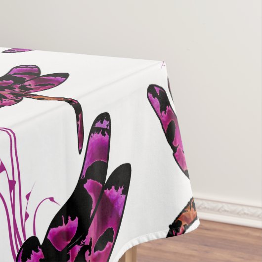 Whimsical Dragonflies Tischdecke (Beispiel)