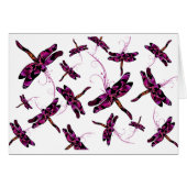Whimsical Dragonfly Card (Vorderseite (Horizontal))