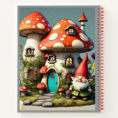 "Whimsical Dream Garden" Notizblock (Rückseite)