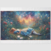 Whimsical Dream Wonderland Fantasy Alice Decoupage Seidenpapier (Vorderseite)