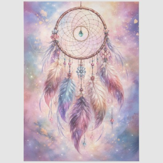 Whimsical Dreamcatcher Decoupage Seidenpapier (Vorderseite)