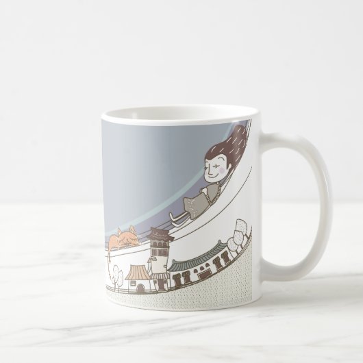 Whimsical Dreamscape 1 Tasse (Rechts)