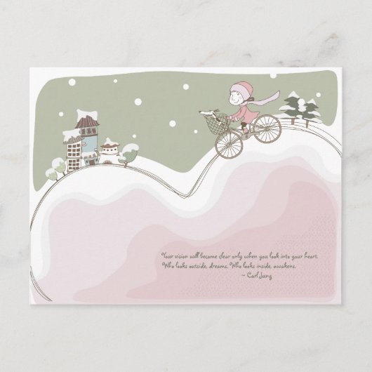 Whimsical Dreamscape 2 Postkarte (Vorderseite)