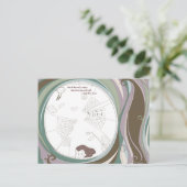 Whimsical Dreamscape 4 Postkarte (Stehend Vorderseite)