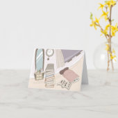 Whimsical Dreamscapes Zitat 5 Grußkarte Karte (Gelbe Blume)