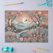 Whimsical Dreamy Landscap Seidenpapier (Basteln)