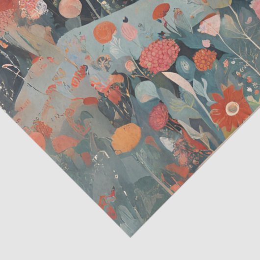 Whimsical Dreamy Landscap Seidenpapier (Detail)