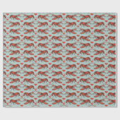 Whimsical Duck Egg Blue Du bist mein Hummer Geschenkpapier (Flach)