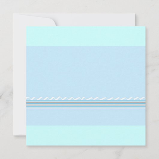 Whimsical Ducks and Dino Baby Shower Einladung (Rückseite)