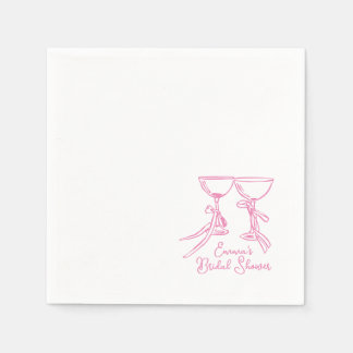 Whimsical Duschpapier Cocktail Napkin Serviette