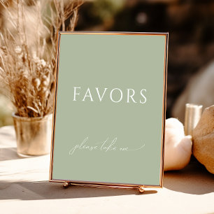 Whimsical Dusty Rose Kinderdusche bevorzugt Schild