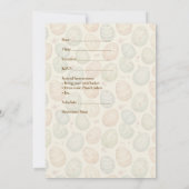 Whimsical Easter Bunny & Fox Party Invitation Einladung (Rückseite)