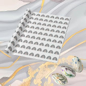 Whimsical Easter Bunny Rainbow Icon Minimal Spring Geschenkpapier