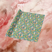 Whimsical Easter Bunny Spring Meadow Botanical Geschenkpapier