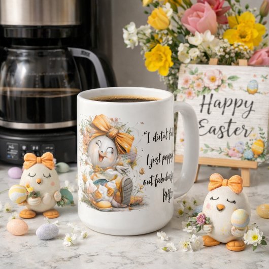 Whimsical Easter Egg Mug  Kaffeetasse