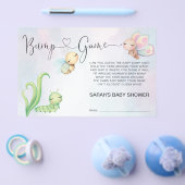 Whimsical Eine kleine Liebe Bug Rainbow Baby Bump  Flyer (Einzeln)