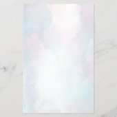 Whimsical eine kleine Liebe Bug Rainbow Guess Wer Flyer (Hinten)