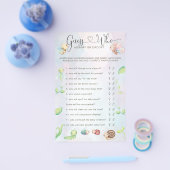 Whimsical eine kleine Liebe Bug Rainbow Guess Wer Flyer (Einzeln)