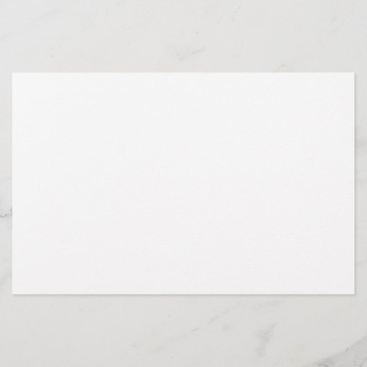 Whimsical Elegant Feminine Black Script Name Briefpapier (Rückseite)