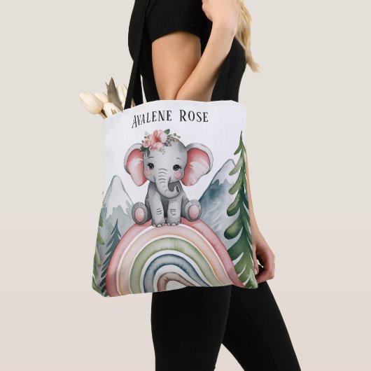 Whimsical Elephant Rainbow Baby Duft Tasche (Von Nahem)