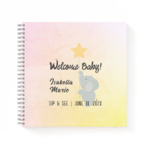 Whimsical Elephant Welcome Baby Advice & Wünsche