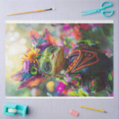 Whimsical Elf Fairy mehrfarbig Decoupage Seidenpapier (Basteln)