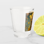 Whimsical Elf Girl Schnapsglas (Links)