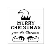 Whimsical Elf Hat & Shoes frohe Weihnachten von Gummistempel (Prägung)