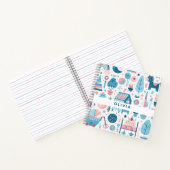 Whimsical Enchanted Dream Weaver's Spiral Notebook Notizblock (Innenseite)
