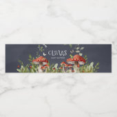 Whimsical Enchanted Forest Baby Shower Wasserflaschenetikett (Einzelnes Label)