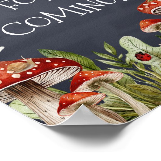 Whimsical Enchanted Mushroom Vielen Dank für Ihr K Poster (Ecke)