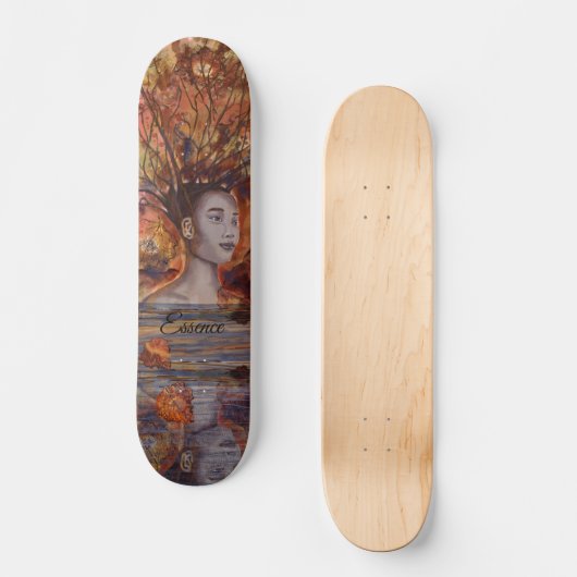 Whimsical Essence of the Earth Skateboard (Vorderseite)