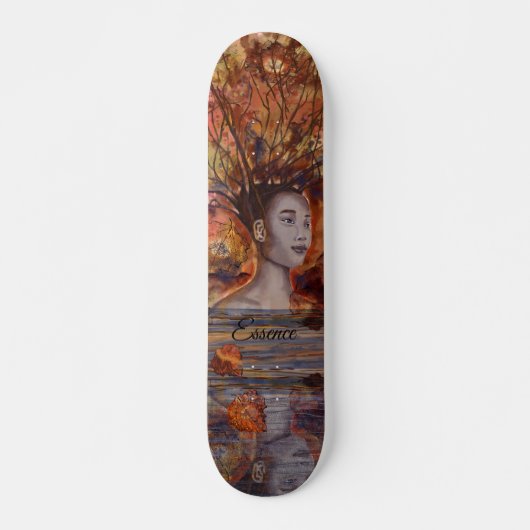 Whimsical Essence of the Earth Skateboard (Vorne)