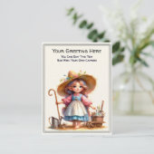 Whimsical Everyday Sentiment Storybook Art   Postkarte (Stehend Vorderseite)