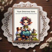 Whimsical Everyday Sentiment Storybook Art  