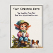 Whimsical Everyday Sentiment Storybook Art   Postkarte (Vorderseite)