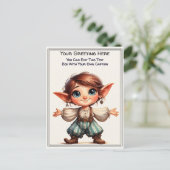 Whimsical Everyday Sentiment Storybook Art   Postkarte (Stehend Vorderseite)