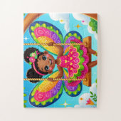 WHIMSICAL "FAIRON ON A SWING" JIGSAW PUZZLE (Vertikal)