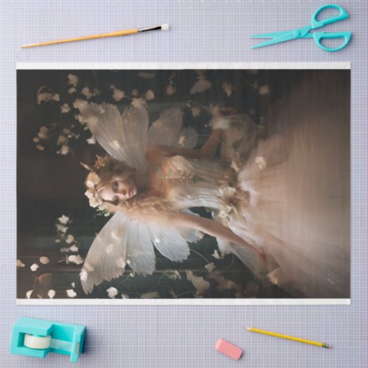 Whimsical Fairy Aura Decoupage Seidenpapier (Basteln)