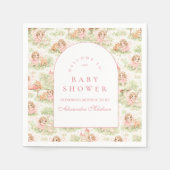 Whimsical Fairy Baby Shower Serviette (Vorderseite)